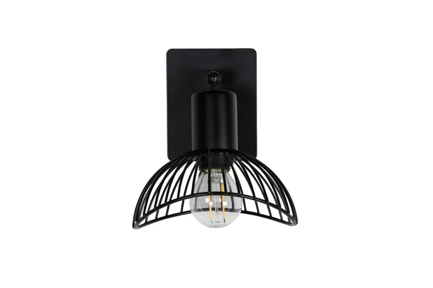 Elsa justerbar vegglampe - Svart