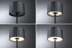 Else bordlampe oppladbar via USB eller solcelle 2700 Kelvin IP44