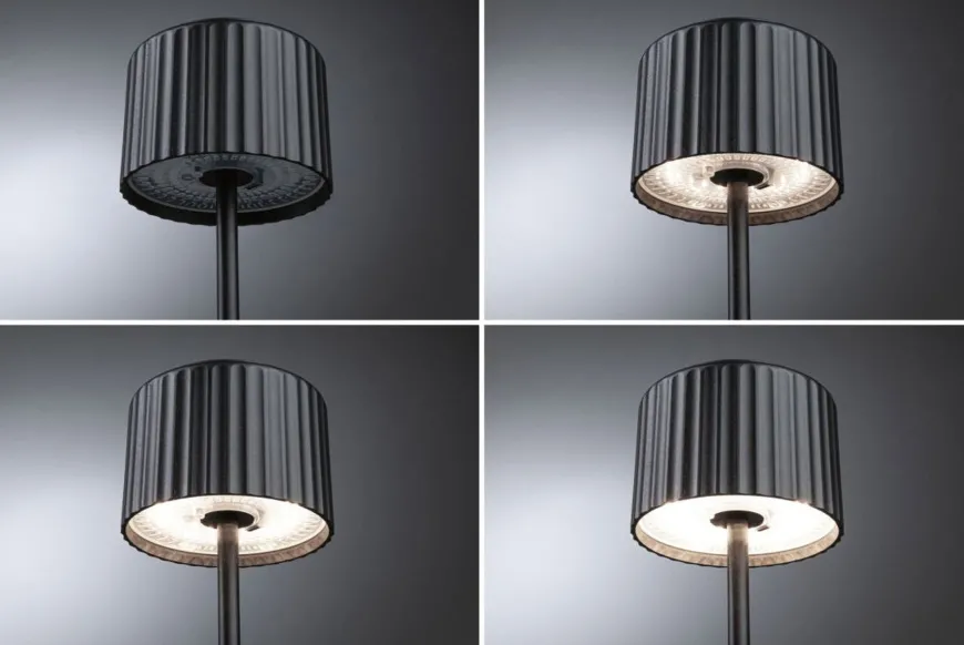 Else bordlampe oppladbar via USB eller solcelle 2700 Kelvin IP44