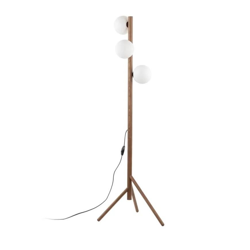 Estera wood gulvlampe 3-lys