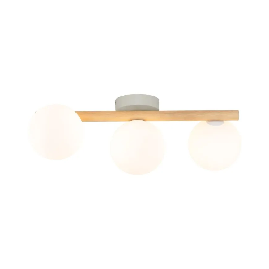Estera wood taklampe 3-lys