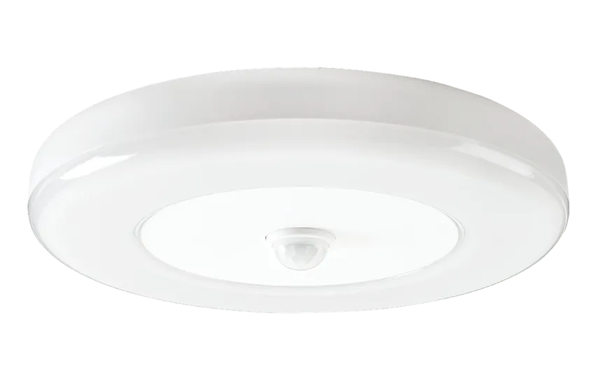 Etne taklampe 22 cm 11W 3000K PIR Sensor - Hvit