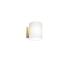 Evoke vegglampe small G9 - Børstet messing/Opal