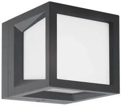 Faro 120 vegglampe utendørs Colour Switch 9W IP65 Dimbar - Antrasitt grå