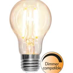 Filament LED pære 8W dimbar (tilsvarer 72W)