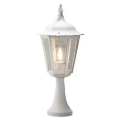 Firenze portstolpe 55 cm - Hvit