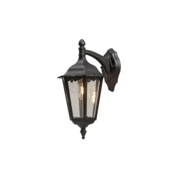 Firenze vegglampe 48 ned - Svart