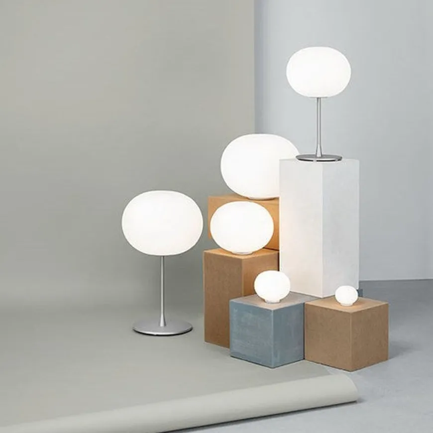Flos Glo-Ball Basic Zero bordlampe 19cm - med dimmer
