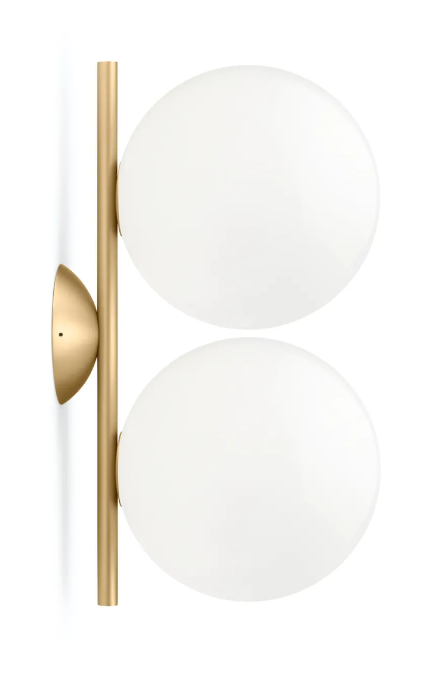 Flos IC Lights C/W1 dobbel vegglampe