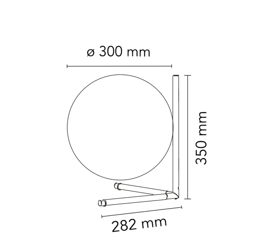Flos IC T2 bordlampe