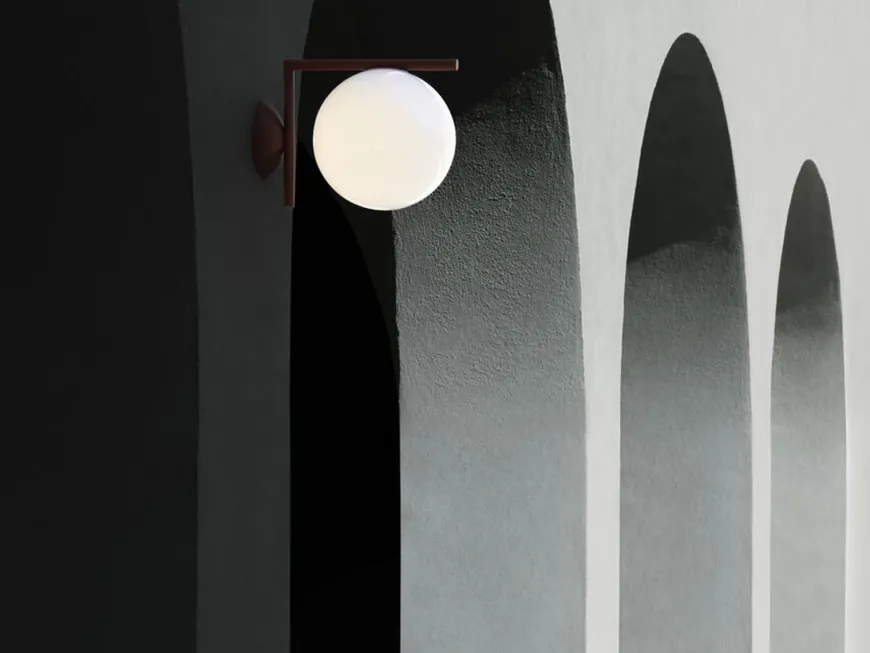 Flos IC w1 utendørs vegglampe