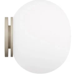 Flos Mini Glo-Ball C/W tak/vegg