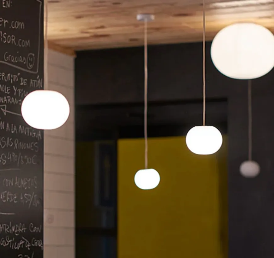 Flos Mini Glo-Ball S taklampe - 11cm