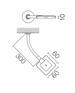 Flos Minikelvin Flex Integrert - Black