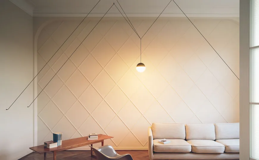 Flos String Light taklampe - Cone - 12m - Flos