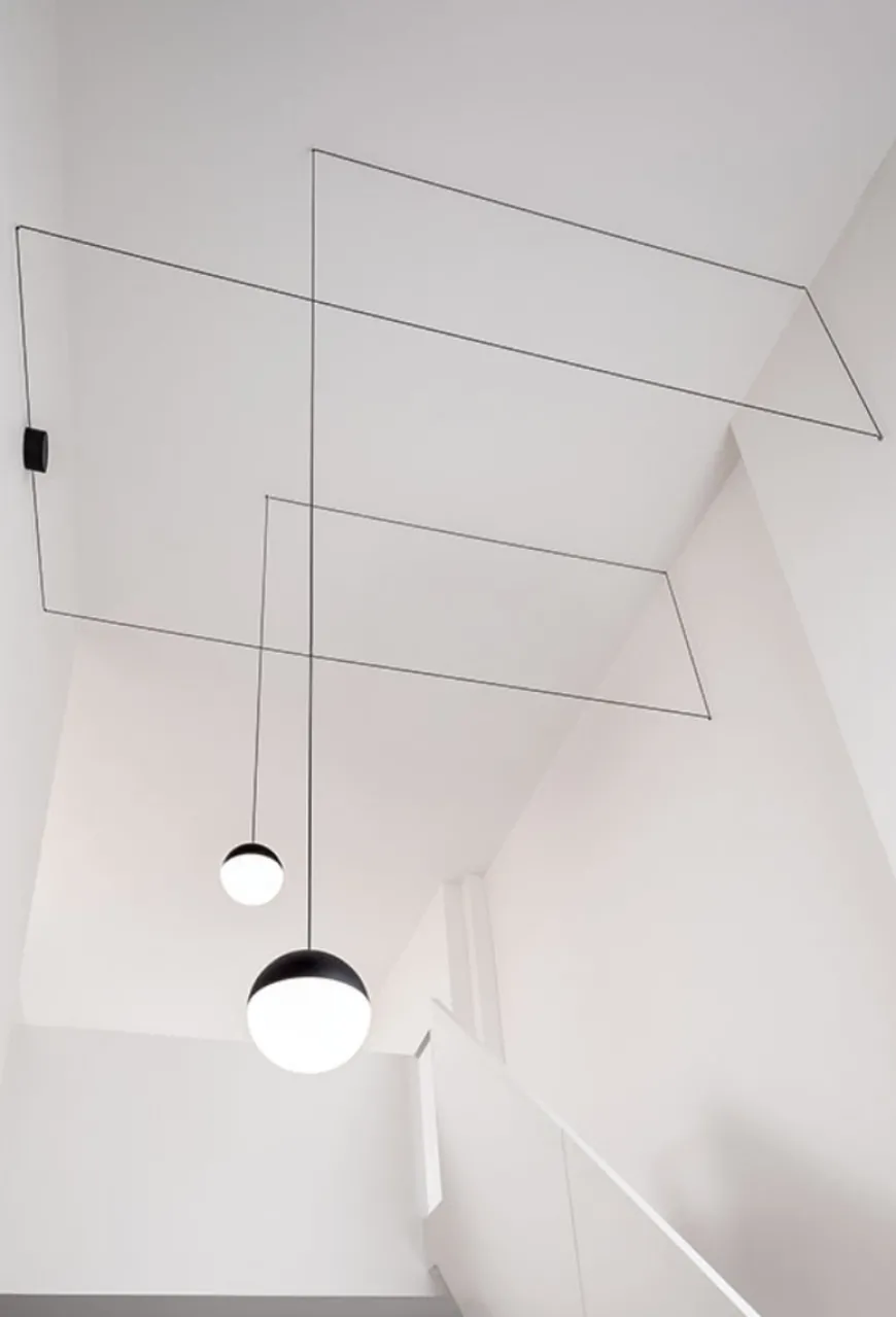 Flos String Light taklampe - Sphere - 12m