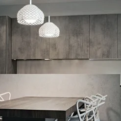 Flos Tatou S2 taklampe - hvit