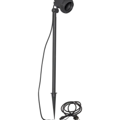 Focus uplight på spyd 67 cm utendørs GU10 IP44 - Svart