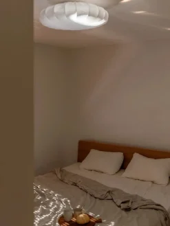 Franza taklampe 55 cm - Hvit