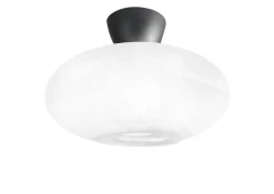 Glass kuppel 28 cm til Cup 105 taklampe - Opal hvit