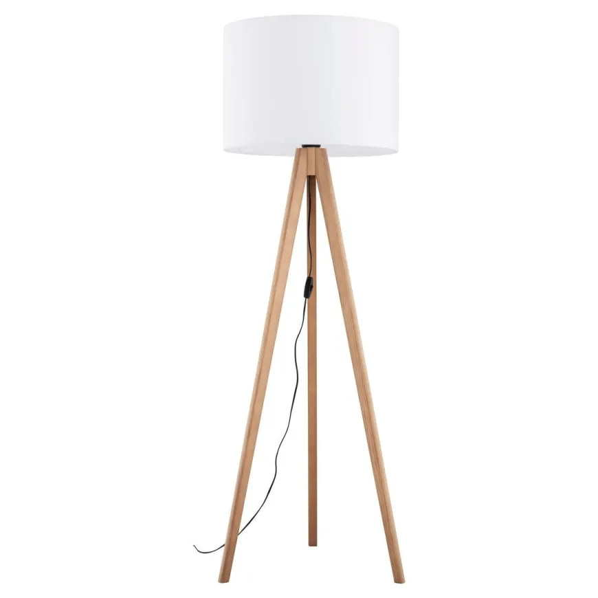 Grand gulvlampe - Furu