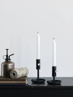 Granny High svart lysestake