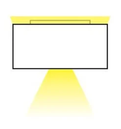 Halo 105 utenpåliggende downlight 8,9W Dimbar - Hvit