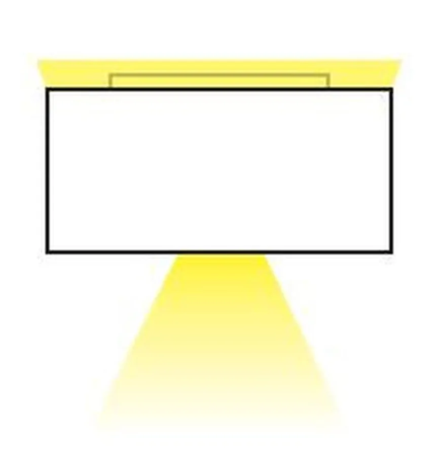 Halo 105 utenpåliggende downlight 8,9W Dimbar - Hvit