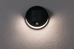 Helena vegglampe utendørs 3W 3000 Kelvin m/bevegelses sensor - Solcelle
