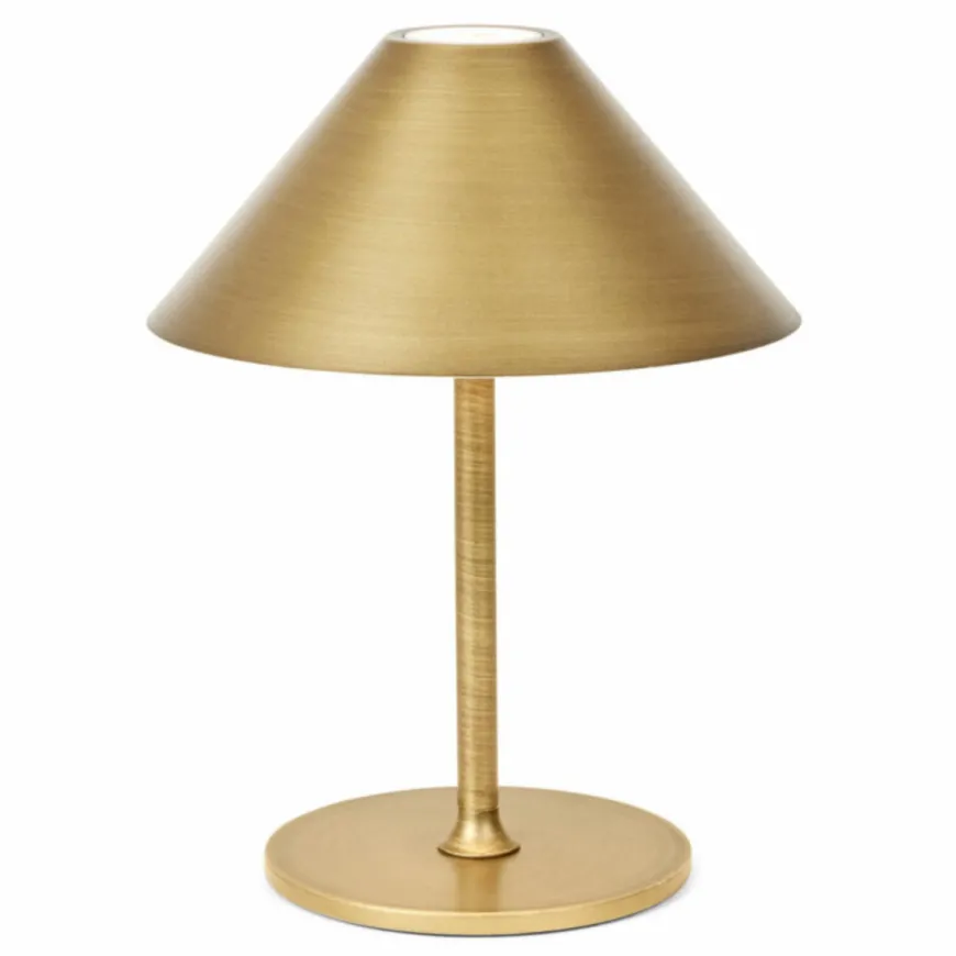 Hygge bordlampe 15 oppladbar - Antikk