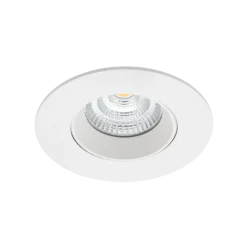 Icarus lavtbyggende downlight Isosafe 7W RA95 2700K 68-83 mm dimbar - Hvit