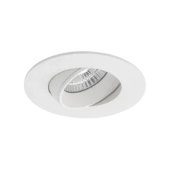 Icarus lavtbyggende downlight Isosafe 7W RA95 2700K 68-83 mm dimbar - Hvit