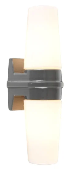 Ifø Bernadotte dobbel vegglampe IP44