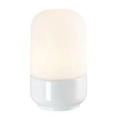 Ifø Ohm 100/170 tak/vegg 8W led dimbar IP44 - Hvit/Opal glass