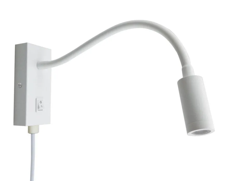 Isa vegglampe - Hvit