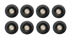 Junistar Bio 8 pack 5W LED 3000K RA90 Isosafe IP44