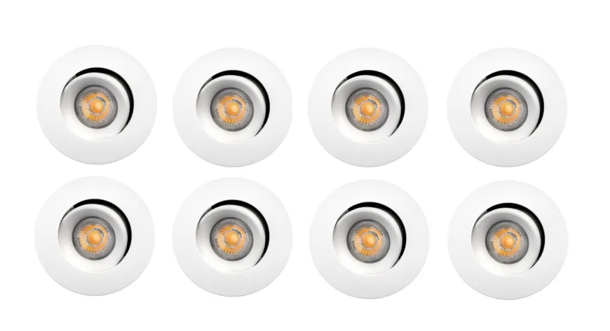 Junistar Bio 8 pack 5W LED 2700K RA90 Isosafe IP44