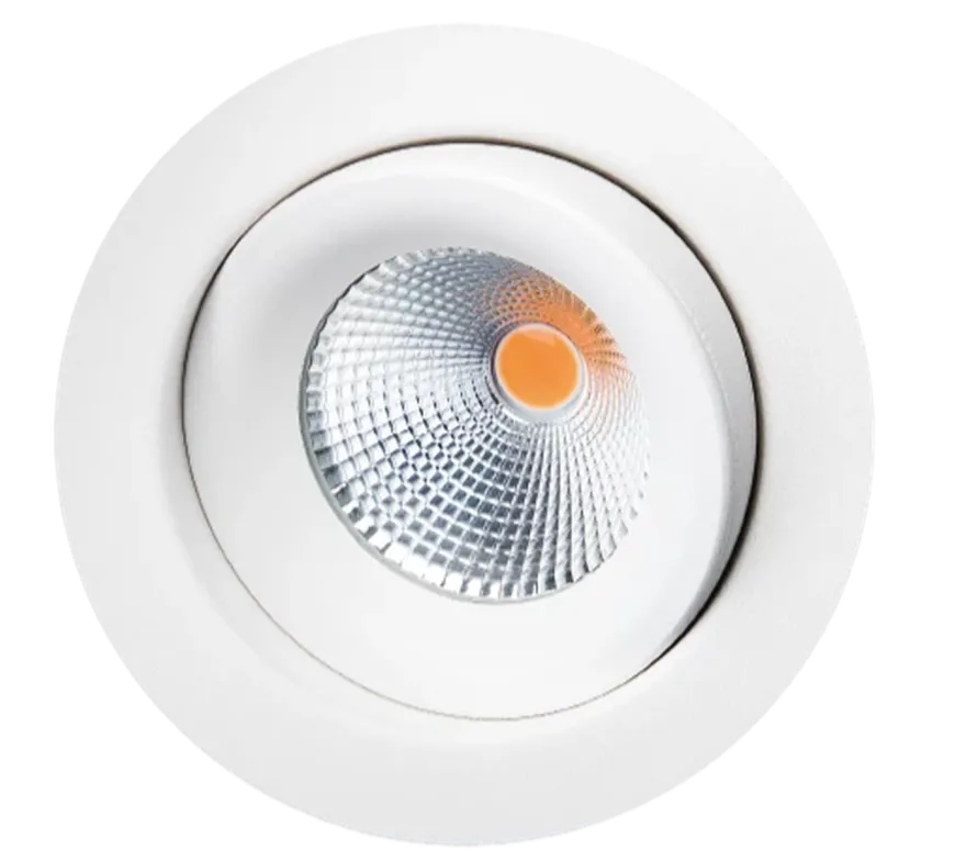 Junistar Eco IsoSafe 6W LED 2700K - Matt hvit