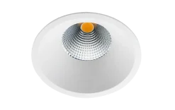 Junistar Soft Slim IsoSafe 9W LED 2700K Ra>95 - Hvit