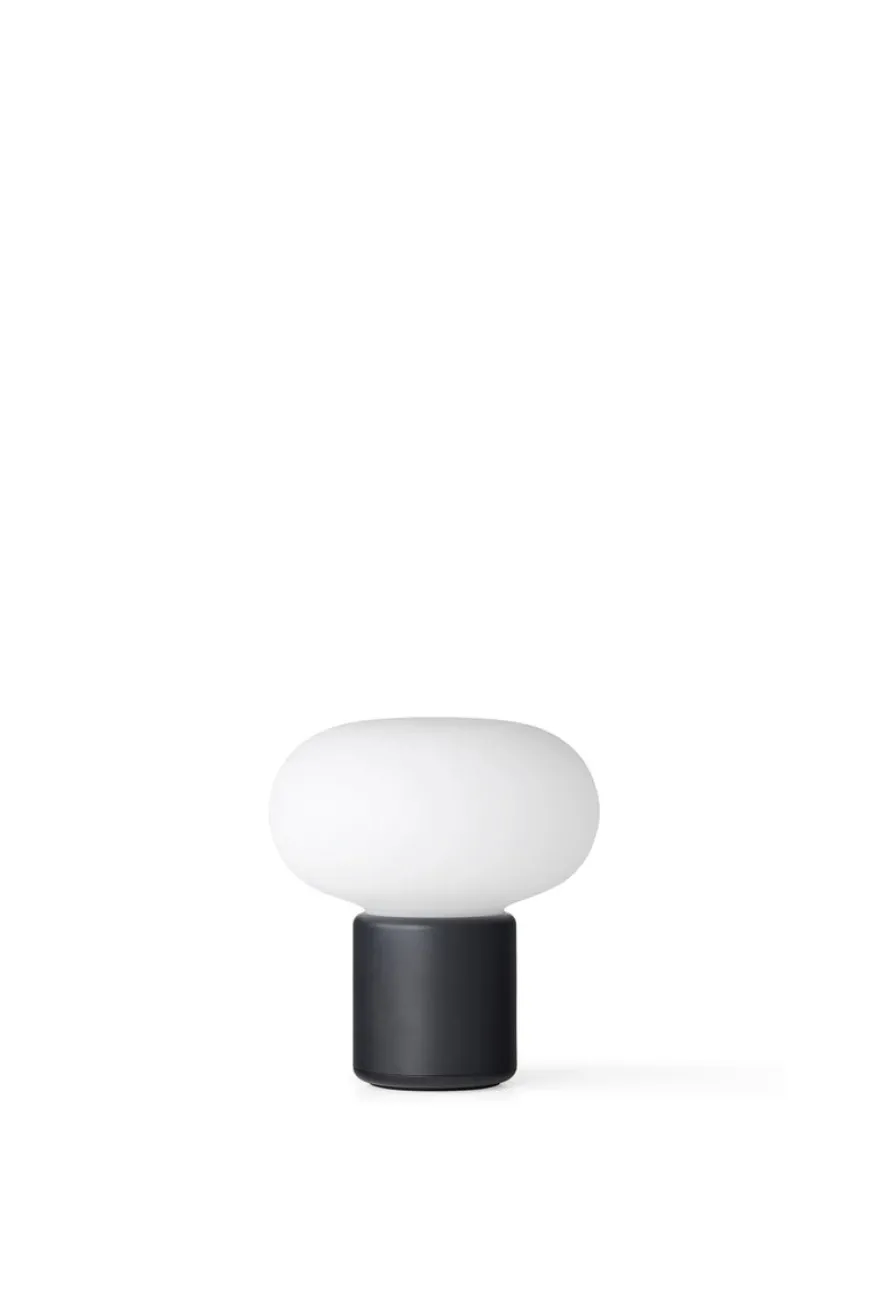 Karl-Johan bærbar bordlampe - Svart