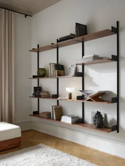 Kizu Portable bordlampe - Grå marmor