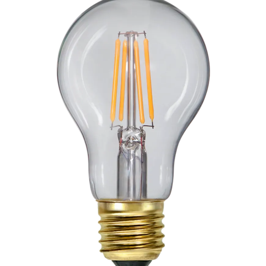 Klar Glob LED Filament 2100K 60mm - 4W - dimbar