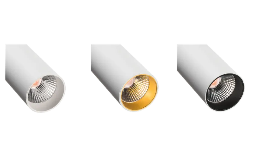 Komplett 2m Zip Tube Micro 3 X 7W LED 2000-2800K dim to warm