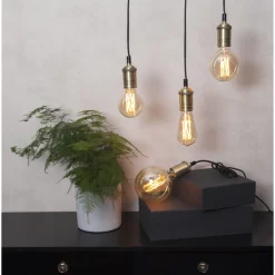 LED-pære 3,7W dimbar, Vintage Gold 80mm