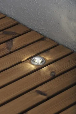 Led uplight sett 6 spots 6x0,36W