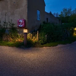 Louis Poulsen Bysted Pullert Mast F/Nedgraving - Corten