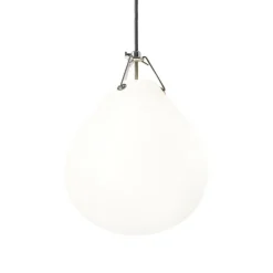Louis Poulsen Moser taklampe Ø25 - Hvit - Hvit