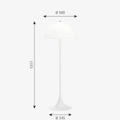 Louis Poulsen Panthella gulvlampe
