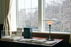 Louis Poulsen PH 4½-3½ glass bordlampe Hvit