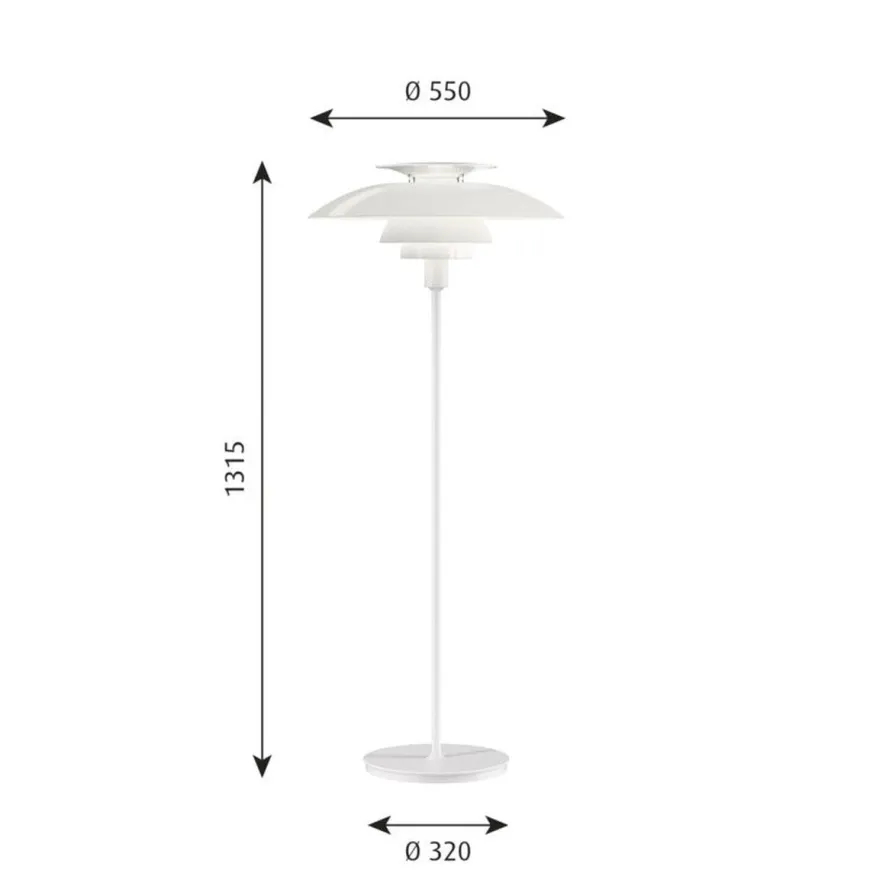 Louis Poulsen PH 80 gulvlampe